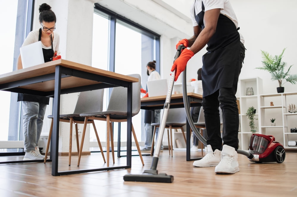What is included in office cleaning